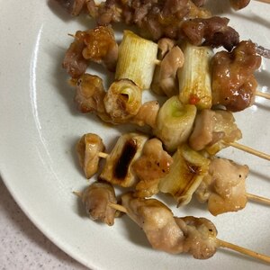 今日は焼き鳥！！ねぎま塩〜